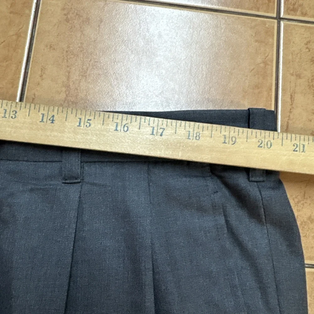 Vintage Duru's Chicago Tailor 2 Piece Suit 48R Jacket 40 x 28 Pants Medium Gray